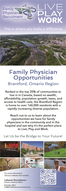 Display ad for Brant Community Healthcare System